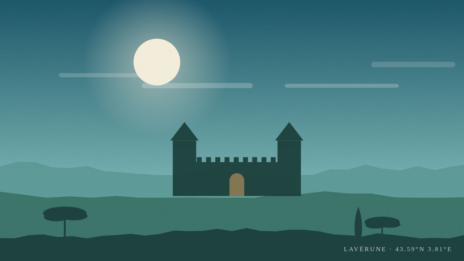Illustration de Lavérune